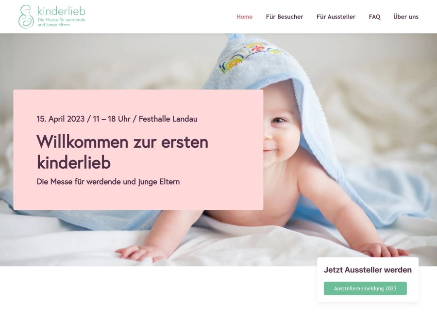 Webseite Kinderlieb