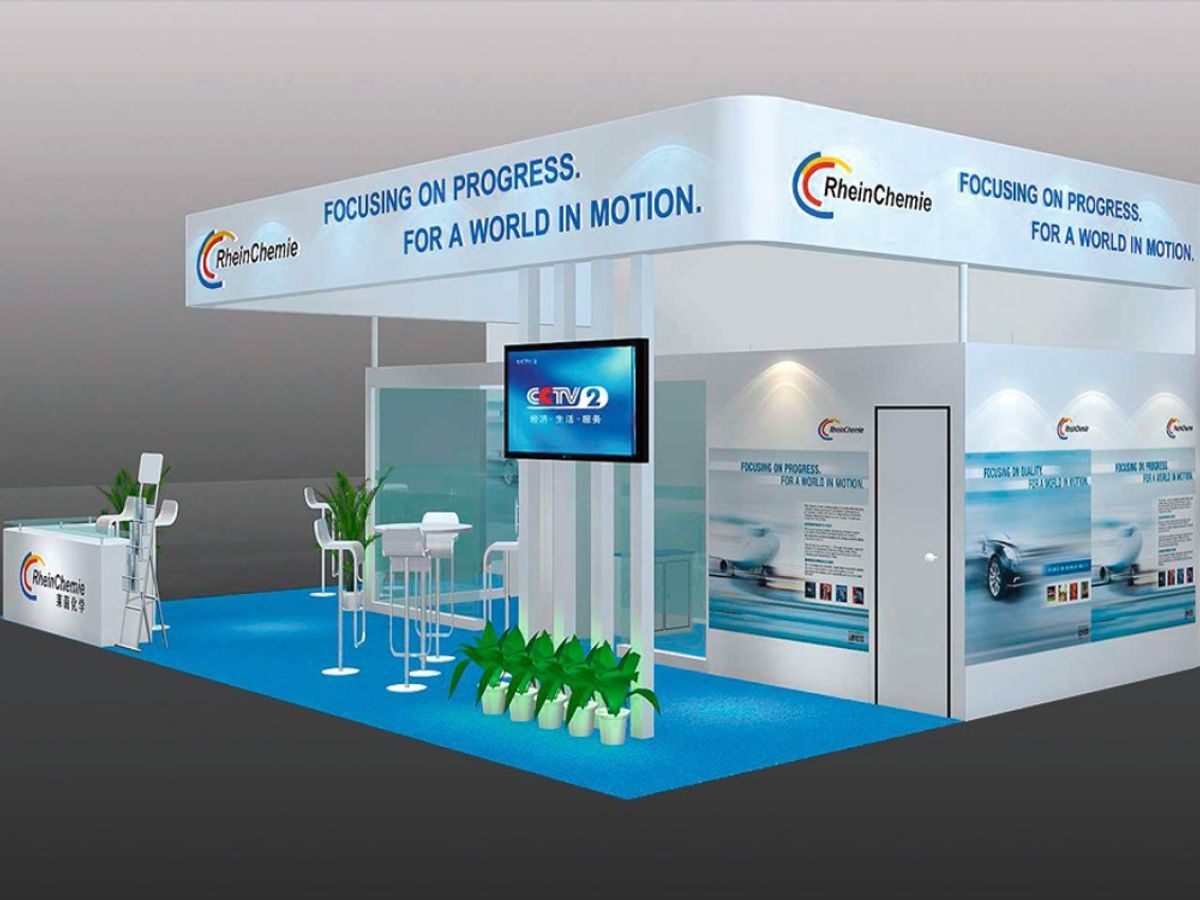 Messestand Rhein Chemie