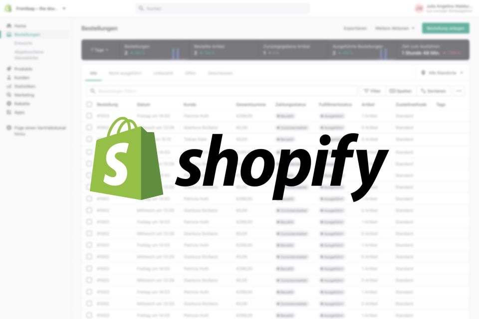 Shopify Cloudbasierte Shoplösung