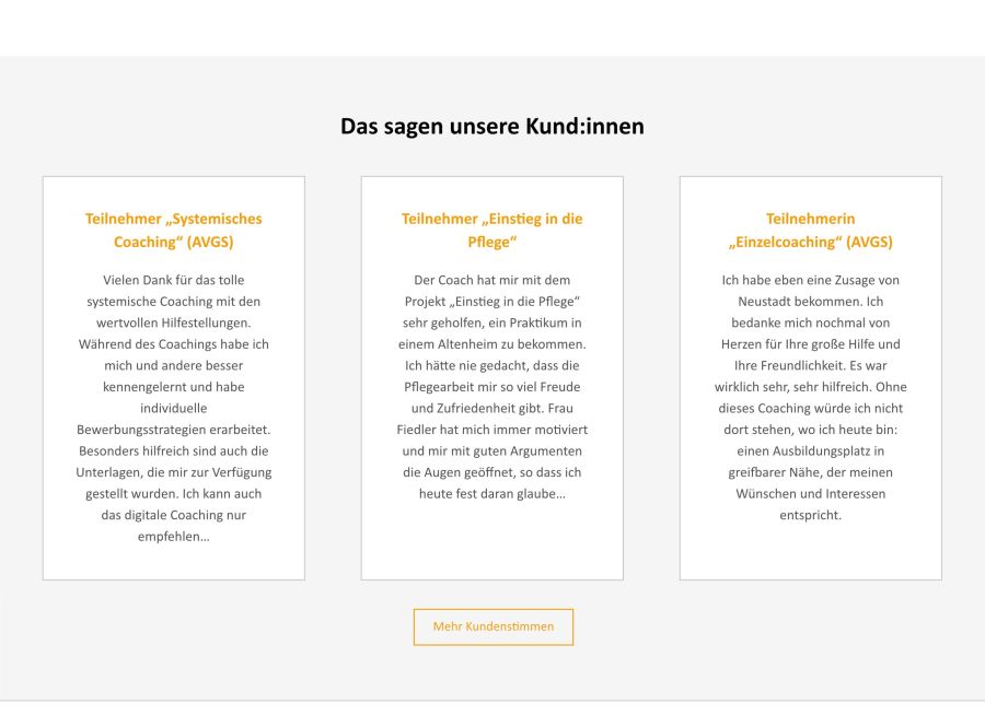 Webseite VFBB
