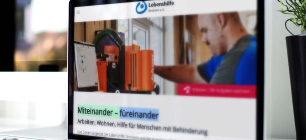 Webseite Barrierefrei