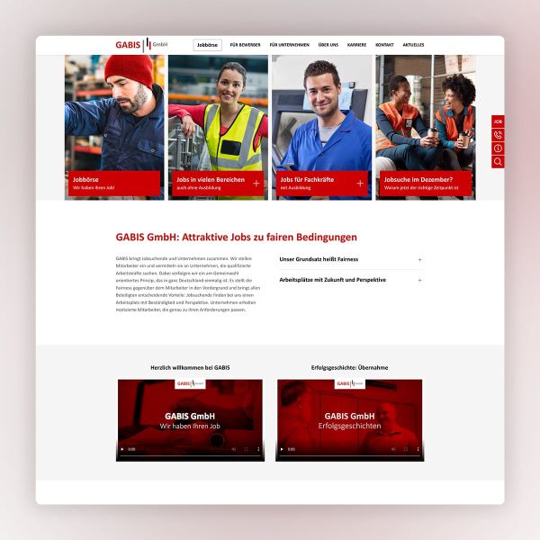 Website Teaser Gabis Gmbh