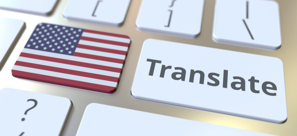 Tastatur mit Amerikanischer Flagge