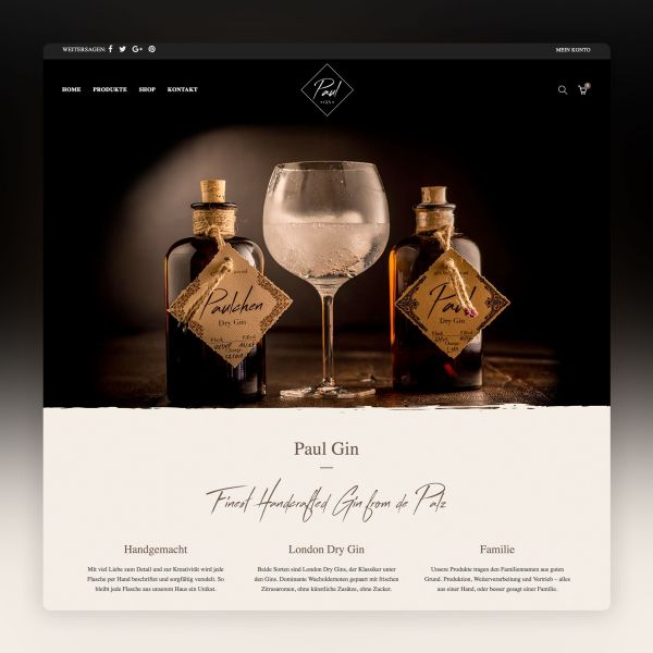 Paul Gin Handcrafted Gin